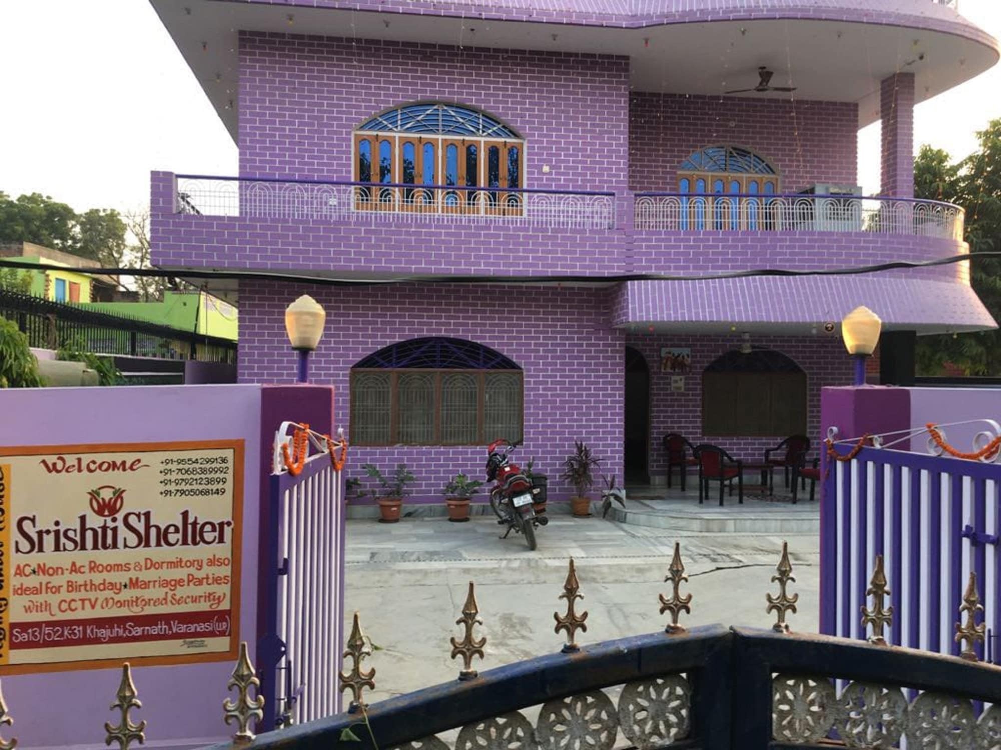 Hotel Srishti Shelter Váránasí Exteriér fotografie
